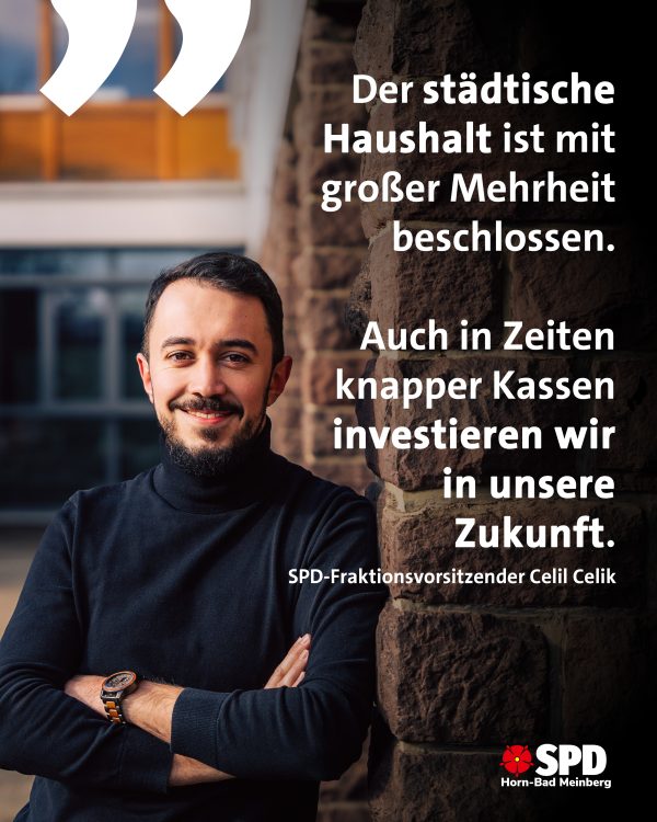 SPD FRaktionsvorsitzender Celil Celik